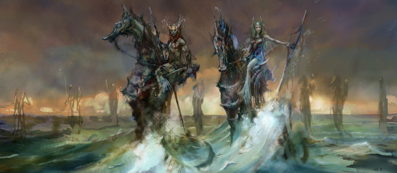 Illustration for article titled Lovely Dawn Treader concept art will send you home on a dream ship